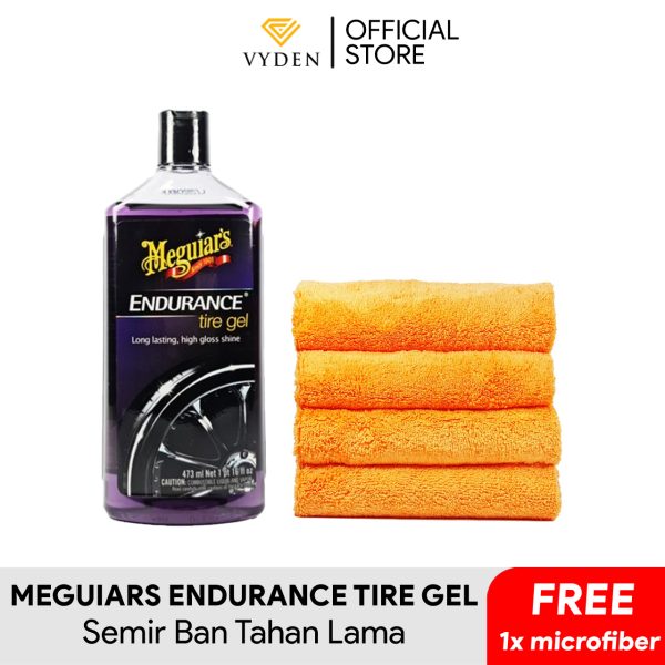Meguiars Endurance Tire Gel Original FREE MF