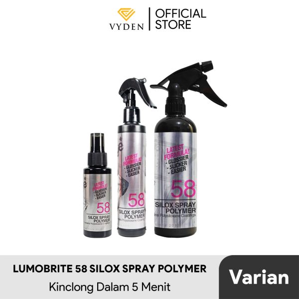 Lumobrite 58 Silox Spray Polymer Spray High Gloss & Slick
