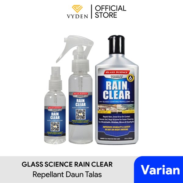 Glass Science Rain Clear Varian