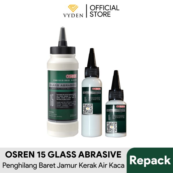 Osren Glass Abrasive 15 Paket Repack