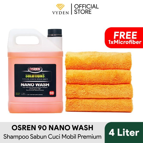 Osren Nano Wash 90 4 Liter FREE MF