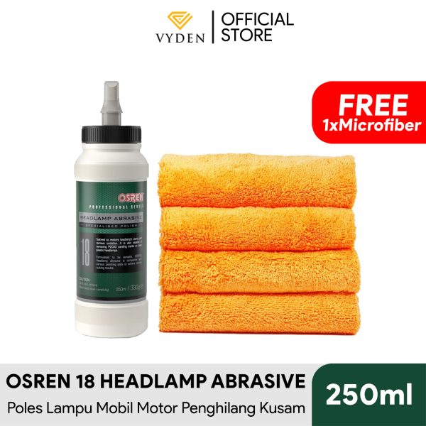 Osren Headlamp Abrasive 18 250ml free MF