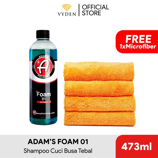 ADAMS Foam 01 473ml FREE MF