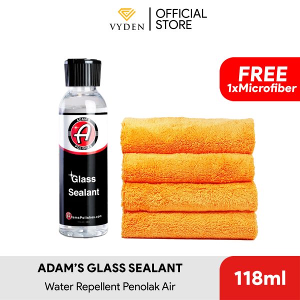ADAMS Glass Sealant 118ml FREE MF